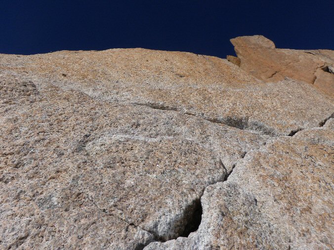 Arete des Cosmiques 41.jpg - Le "pas" en 4b